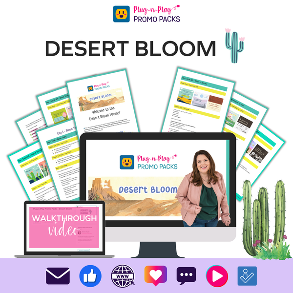 Desert Bloom - Plug-n-Play Promo Pack