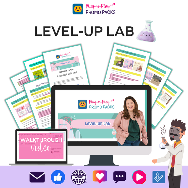 Level-Up Lab - Plug-n-Play Promo Pack