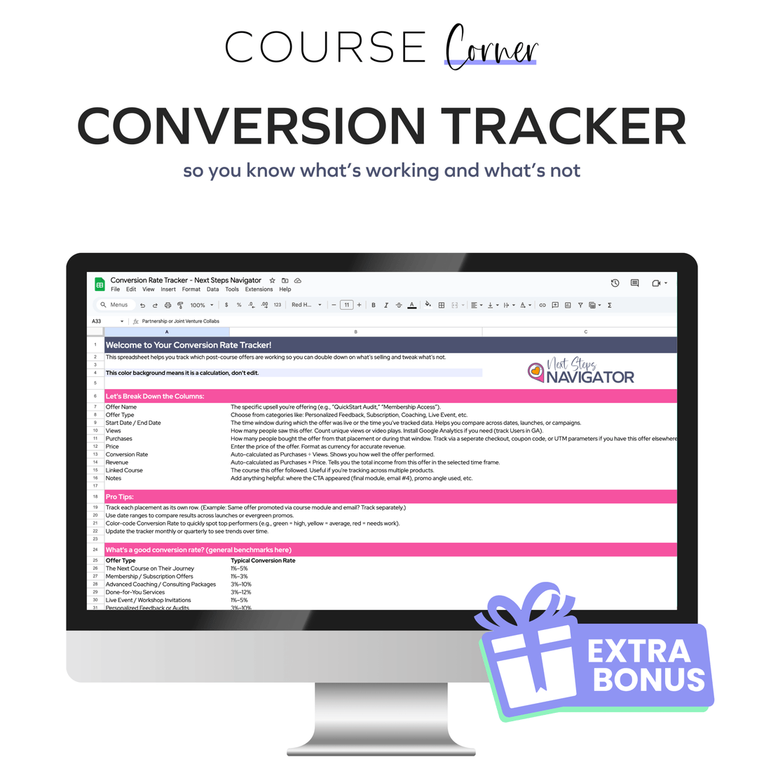Next Steps Navigator - Birdsong Shop