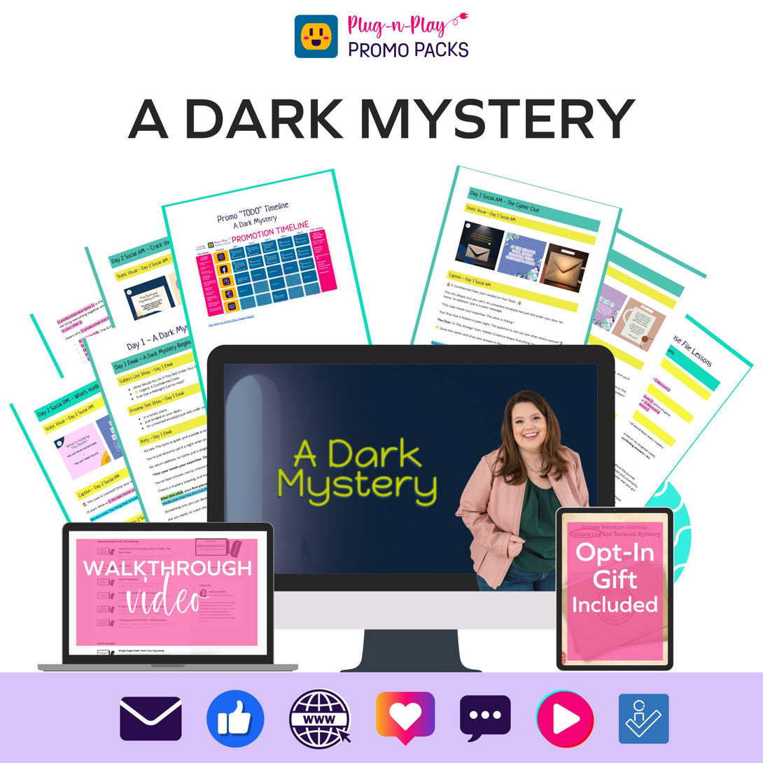 A Dark Mystery - Plug - n - Play Promo Pack - Birdsong Shop