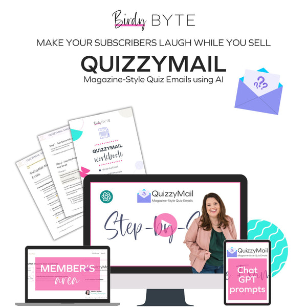 QuizzyMail: Magazine-Style Quiz Emails using AI - Birdsong Shop